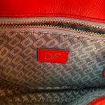 Diane Von Furstenberg  Red Leather Chain Bag Photo 7