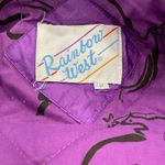 Rainbow West VINTAGE  PURPLE PUFFER JACKET Photo 7