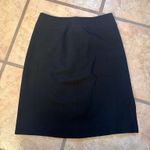 Anne Klein Ann Klein Chic Black Pencil wool Skirt for Women size 2P Photo 0
