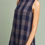Anthropologie  Cloth & Stone Plaid Swing Dress Size XS Photo 0