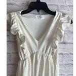 Kaileigh  Women’s White Eyelet Ruffle Cottagecore Dress Size XS Photo 1