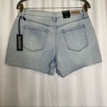 BLANK NYC Raw Hem The Fulton Denim Roll Up Shorts in Blue Steel size 28 🆕 Photo 15