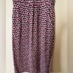 Boden Scoopneck Novelty All Over Print Jersey Dress W/ Pockets‎ Size 8L Blue Photo 2