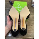 Sam Edelman  Victoria D'Orsay Pointed Toe Pump Size 9.5 Black Suede Photo 6