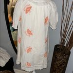 Urban Outfitters .  White and Orange Boho Dress Photo 5