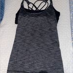 Lululemon  Sunset Salutation Tank in Heathered Black Photo 3
