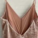 Urban Outfitters Baby Pink Velvet Romper Photo 3