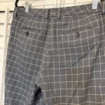 Banana Republic  Gray And‎ White Window Pane Cuffed Dress Pants Size 8 Photo 7