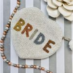 Anthropologie Beaded Bride Pouch Photo 0