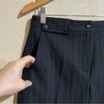 EP Pro black blue pinstripe golf shorts Size 8 Photo 2