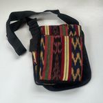 UPAVIM Crafts Guatemalan Crossbody Purse Southwestern Flap Top New Handmade Blue Photo 2