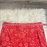 Ripskirt Hawaii length 3 wrap coverup skirt in Dahlia Teaberry print L Red Size L Photo 7