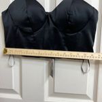 Sincerely Jules  black satin bra top Photo 7