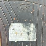 UGG  Australia Cork Brown Leather Thong Sandals Shearling Footbed Women US 8 Photo 1