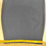 Black Halo  High Rise Elegant Dark Blue Maxi Skirt Size 8 Photo 10