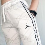 Air Jordan | Vintage Jumpman Tricot Graphic Flight Pants Joggers Sweatpants Photo 0