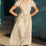 Christy Dawn ππ The Dawn Dress ~ Cream Garden Floral Print Small S NWT Photo 6