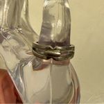 Lia Sophia Silver Chunky Statement Ring Size 9 Photo 4