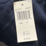 Michael Kors Midnight Blue & Gray Logo Charm Cotton Blend Sweatshirt Medium NWT Photo 6