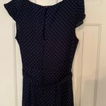 Trixxi  Dark Blue Maxi Dress with Dotted Pattern Photo 3