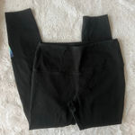 PINK - Victoria's Secret Women's  Black Rainbow Logo Yoga Leggings M Photo 2