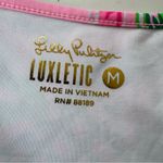 Lilly Pulitzer  SPF 50 Luxletic Sport Bra Tank Top Tropical Mandevilla Size M Photo 9