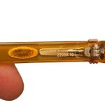 Dior Christian  Vintage Oversized Sunglasses | Gold Frames, Brown Lenses Photo 3