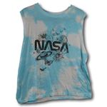Fifth Sun Tie-Dye NASA Light Aqua Blue Tank Top Size: XXL NWT Photo 1