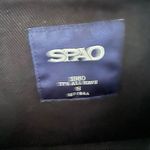 SPAO Y2K 90s Black Denim Vibe Coverall Dress Overall Dress Front Pocket Small Photo 3