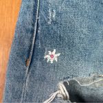 Ralph Lauren Polo  Avery Boyfriend Distressed Jeans Embroidered Size 27 Photo 2