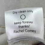 Rachel Comey Knit Top Women M Ivory Wool Blend Contrast Stitch Modern Clean Girl Size M Photo 12