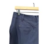 DKNY Women Pleaded Trousers Pants Navy Blue Size 4 Corporate Wear Formal Attire Photo 5