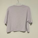 Levi's LEVI’S Pride Rainbow Logo Cropped T Shirt Tee Unisex lavender purple Size XL Photo 5