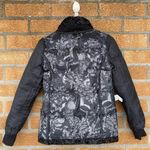 Desigual Medianoche Flocked Velvet Puffer Jacket small Photo 8