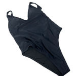 Aerie size large black one piece bathing suit swimsuit new with tags low back Photo 0