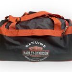 Harley Davidson ✪ Bar Shield Logo Duffle Motorcycle Biker Travel Gym Bag ✪ Brown Photo 4