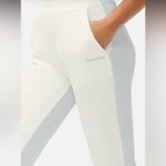 Outdoor Voices  terry cotton white & gray joggers sweatpants comfy casual spring Photo 1