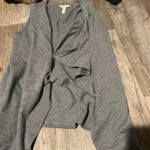 Matilda Jane  Count it Out Vest Gray Open Drape Front Cardigan Soft XSmall‎ Photo 6