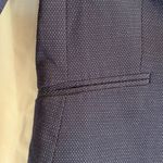 H&M  Navy & White Dot Blazer Jacket Sz 10 Professional Corpcore Workwear Girlboss Photo 6