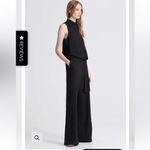 Halston Heritage HALSTON CAEL NECK DRAPPED JUMPSUIT SLEEVELESS MINIMALIST’S DREAM SZ 6 Photo 3