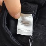 We Wore What Black Utility Straight Leg Cargo Pants Silver Hardware Size 28 Photo 5