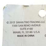 Siman Trio Decoratvie Bobby Pins Rhinestone Amber Color Gold New NIP Photo 5