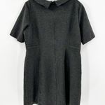 White House | Black Market Gray Collared Short Sleeve Career Sheath Dress 14 Photo 1
