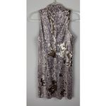 Fab'rik Bodycon Sequins Snakeskin Mini Dress Sz S Cocktail Party Club Sexy Date Purple Photo 15