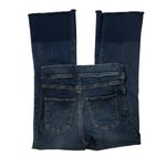 Spanx Cropped Flare Denim in Medium Wash, Sz S Photo 6