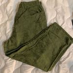Shaver Lake Casuals Size 14. Capri Slacks Green Photo 0