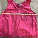 KAVU  pink tank top button back size L Photo 6