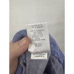 Toad & Co Road & Co Flip Top Lithe Linen Pant Women 14 Blue Minimalist Beach Coastal Photo 5