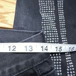 Mnml streetwear studded skeleton jeans black 29 Halloween Photo 9