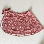 ANDIE Swim Sarong Bottom Side Tie Skirt Coverup Ditsy Floral Rose Pink Size L Photo 4